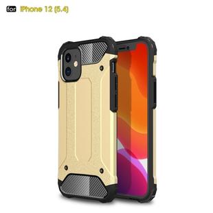 For iPhone 12 mini Magic Armor TPU + PC Combination Case(Gold)