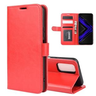 For Huawei Honor Play4 Pro / Honor V30 R64 Texture Single Horizontal Flip Protective Case with Holder & Card Slots & Wallet& Photo Frame(Red)