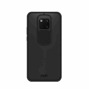 For Huawei Mate 20 Pro MOFI Xing Dun Series PC + TPU Anti-peep Waterproof And Anti-drop All-inclusive Protective Shell, Translucent Frosted(Black)
