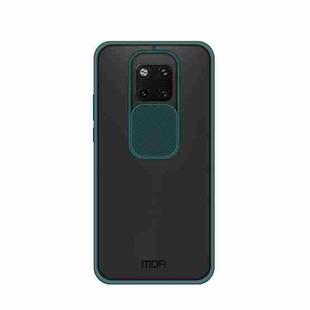 For Huawei Mate 20 Pro MOFI Xing Dun Series PC + TPU Anti-peep Waterproof And Anti-drop All-inclusive Protective Shell, Translucent Frosted(Green)