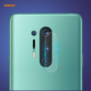 For OnePlus 8 Pro Hat-Prince ENKAY 0.2mm 9H 2.15D Round Edge Rear Camera Lens Tempered Glass Film