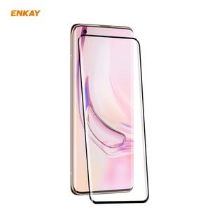 For Xiaomi  10 / 10 Pro ENKAY Hat-Prince 0.26mm 9H 3D Full Glue Explosion-proof Full Screen Curved Heat Bending Tempered Glass Film