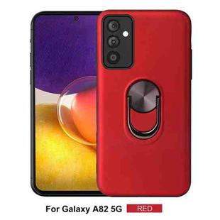 For Samsung Galaxy A82 5G 360 Rotary Multifunctional Stent PC+TPU Case with Magnetic Invisible Holder(Red)