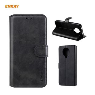 For Xiaomi Redmi K30 Pro ENKAY Hat-Prince Horizontal Flip Leather Case with Holder & Card Slots & Wallet(Black)