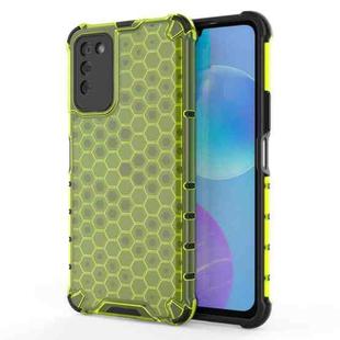 For Huawei Honor 30 Youth Shockproof Honeycomb PC + TPU Case(Green)