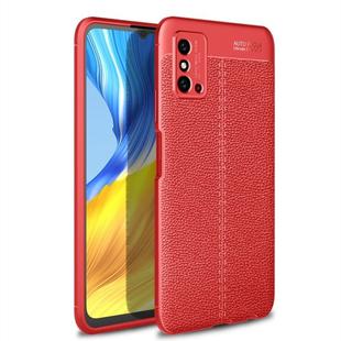 For Huawei Honor X10 Max 5G Litchi Texture TPU Shockproof Case(Red)