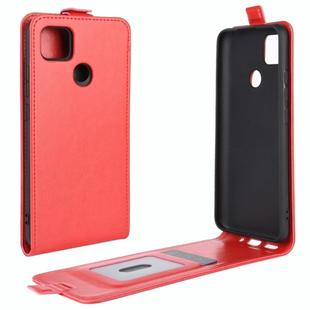 For Xiaomi Redmi 9C R64 Texture Single Vertical Flip Leather Protective Case with Card Slots & Photo Frame(Red)