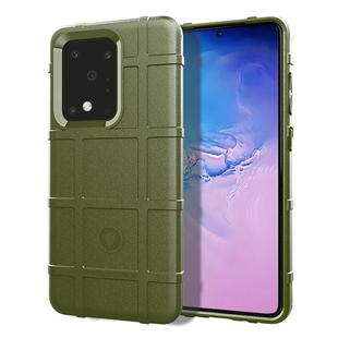 For Samsung Galaxy Note20 Full Coverage Shockproof TPU Case(Army Green)