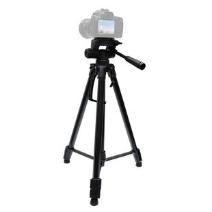 L-3600 Live Tripod with Three-Dimensional Damping Gimbal  Detachable Quick Release Plate  Height Adjustment 62-170cm for SLR Camera  Live Light  Projector ( Black)