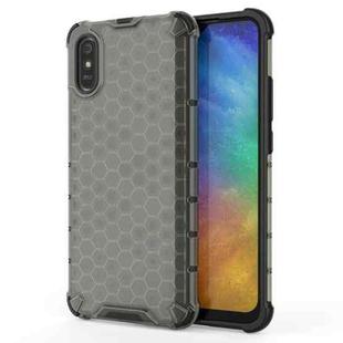 For Xiaomi Redmi 9A Shockproof Honeycomb PC + TPU Case(Grey)