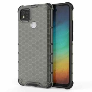 For Xiaomi Redmi 9C Shockproof Honeycomb PC + TPU Case(Grey)