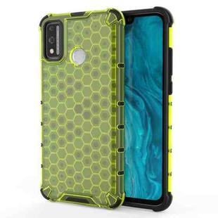 For Huawei Honor 9X Lite  Shockproof Honeycomb PC + TPU Case(Green)