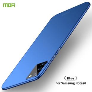 For Samsung Galaxy Note20 MOFI Frosted PC Ultra-thin Hard Case(Blue)