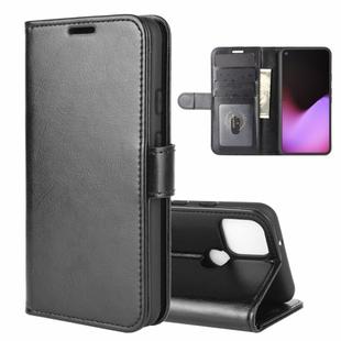 For Google Pixel 5 XL  R64 Texture Single Horizontal Flip Protective Case with Holder & Card Slots & Wallet& Photo Frame(Black)