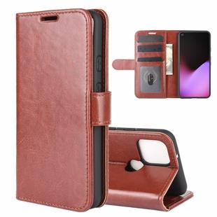 For Google Pixel 5 XL  R64 Texture Single Horizontal Flip Protective Case with Holder & Card Slots & Wallet& Photo Frame(Brown)