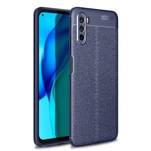 For Huawei Maimang 9 Litchi Texture TPU Shockproof Case(Navy Blue)
