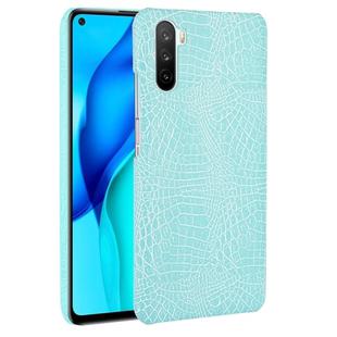 For Huawei Mate 40 Lite/Maimang 9 Shockproof Crocodile Texture PC + PU Case(Light green)
