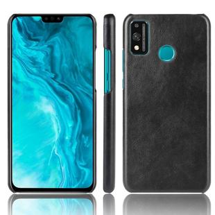 For Huawei Honor 9X Lite Shockproof Litchi Texture PC + PU Case(Black)