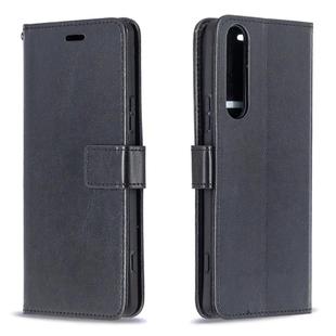 For Sony Xperia 1 II Crazy Horse Texture Horizontal Flip Leather Case with Holder & Card Slots & Wallet & Photo Frame(Black)