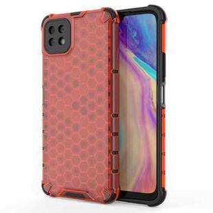 For Huawei Enjoy 20  Shockproof Honeycomb PC + TPU Case(Red)