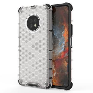 For Huawei Enjoy 20 Pro Shockproof Honeycomb PC + TPU Case(White)