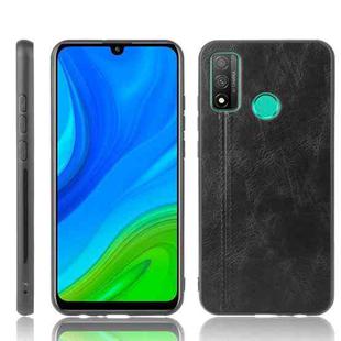 For Huawei P smart 2020/Nova Lite 3+ Shockproof Sewing Cow Pattern Skin PC + PU + TPU Case(black)