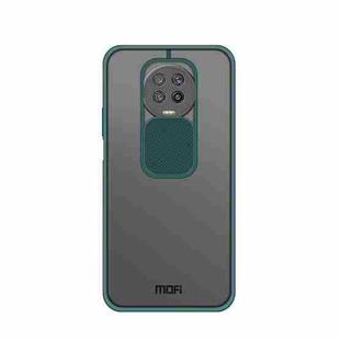 For Infinix X690 / Note7 MOFI Xing Dun Series Translucent Frosted PC + TPU Privacy Anti-glare Shockproof All-inclusive Protective Case(Green)