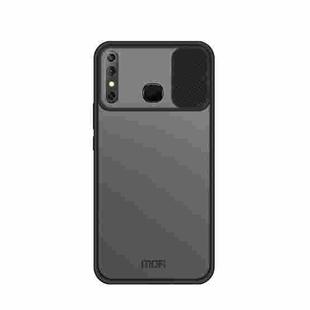 For Infinix X650 / X650C / HOT8 / HOT8Lite MOFI Xing Dun Series Translucent Frosted PC + TPU Privacy Anti-glare Shockproof All-inclusive Protective Case(Black)