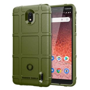 For Nokia 1.3 Full Coverage Shockproof TPU Case(Army Green)