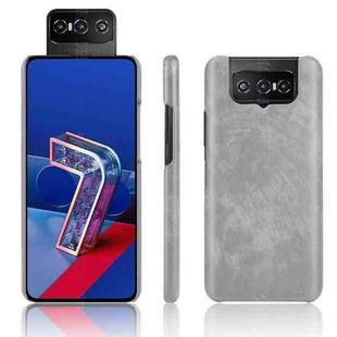 For Asus Zenfone 7 ZS670KS/ 7 Pro ZS671KS Shockproof Litchi Texture PC + PU Case(Gray)