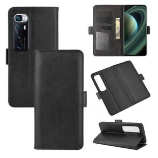 For Xiaomi Mi 10 Ultra Dual-side Magnetic Buckle Horizontal Flip Leather Case with Holder & Card Slots & Wallet(Black)