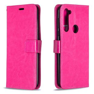 For Motorola Moto G Pro Crazy Horse Texture Horizontal Flip Leather Case with Holder & Card Slots & Wallet & Photo Frame(Rose)