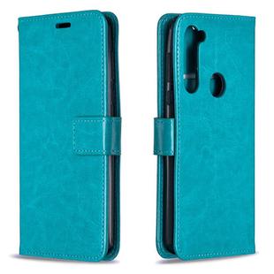 For Motorola Moto G Pro Crazy Horse Texture Horizontal Flip Leather Case with Holder & Card Slots & Wallet & Photo Frame(Blue)