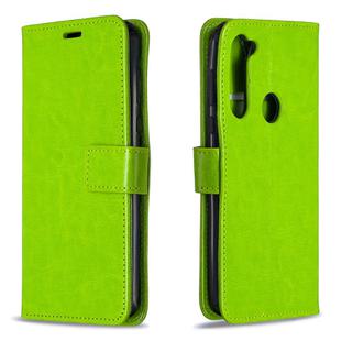 For Motorola Moto G Pro Crazy Horse Texture Horizontal Flip Leather Case with Holder & Card Slots & Wallet & Photo Frame(Green)