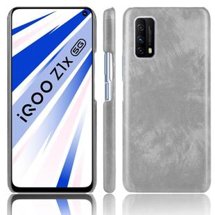 For Vivo Z1x  Shockproof Litchi Texture PC + PU Case(Gray)
