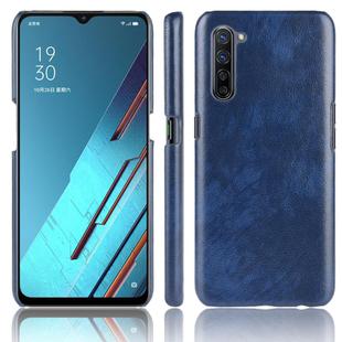 For OPPO K7 5G Shockproof Litchi Texture PC + PU Case(Blue)