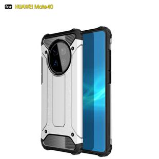 For Huawei Mate 40 Magic Armor TPU + PC Combination Case(Silver)