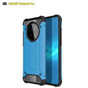For Huawei Mate 40 Pro Magic Armor TPU + PC Combination Case(Blue)