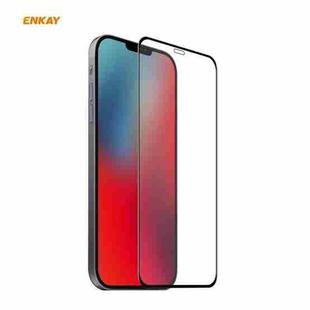 For iPhone 12 mini ENKAY Hat-Prince 0.26mm 9H 6D Curved Full Coverage Tempered Glass Protector