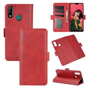 For Huawei Y8S  Dual-side Magnetic Buckle Horizontal Flip Leather Case with Holder & Card Slots & Wallet(Red)