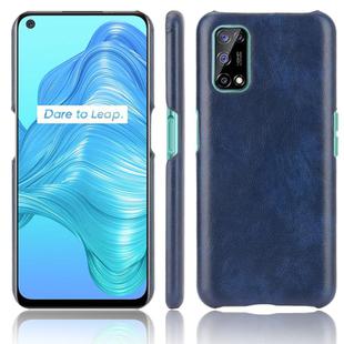 For OPPO Realme V5 5G Shockproof Litchi Texture PC + PU Case(Blue)