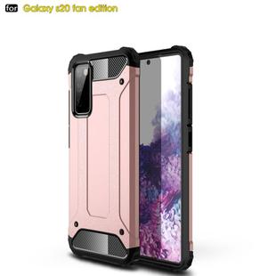 For Samsung Galaxy S20 FE 5G / S20 Lite Magic Armor TPU + PC Combination Case(Rose Gold)