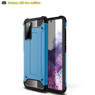 For Samsung Galaxy S20 FE 5G Magic Armor TPU + PC Combination Case(Blue)