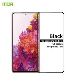 For Samsung Galaxy S20 FE MOFI 9H 2.5D Full Screen Tempered Glass Film(Black)