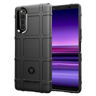 For Sony Xperia 5 II Full Coverage Shockproof TPU Case(Black)