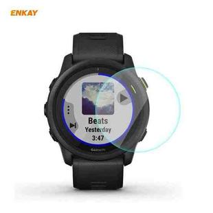 1 PCS For Garmin Forerunner 745 ENKAY Hat-Prince 0.2mm 9H 2.15D Curved Edge Tempered Glass Film