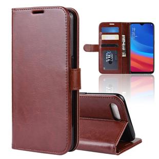 Crazy Horse Horizontal Flip PU Leather Case for OPPO AX5S / A5S, with Wallet Holder & Card Slots & Photo Frame(Brown)