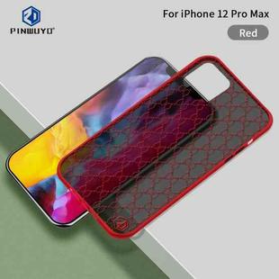 For iPhone 12 Pro Max PINWUYO Series 2 Generation PC + TPU Anti-drop All-inclusive Protective Case(Red)