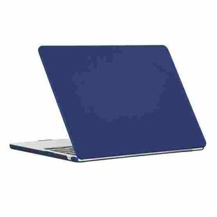 For MacBook Air 13.6 2022/2024 A2681 (M2) / A3113 (M3) ENKAY Matte Laptop Protective Case (Peony Blue)