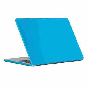 For MacBook Air 13.6 2022/2024 A2681 (M2) / A3113 (M3) A2681 ENKAY Matte Laptop Protective Case (Baby Blue)